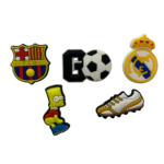 Pack Figuras silicona 2D Futbol y Bart