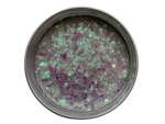 Lentejuela Mini Estrellas Blanco Tornasol
