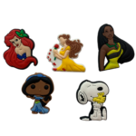 Pack Figuras silicona 2D Princesas y Perro