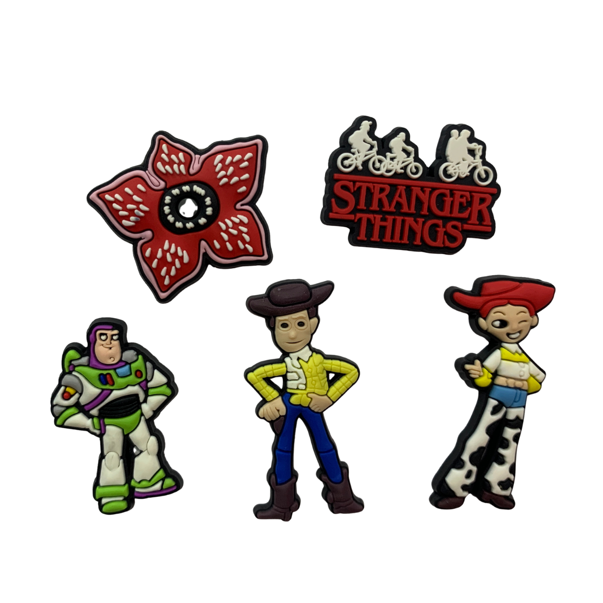 Pack Figuras silicona 2D Juguetes y Stranger T