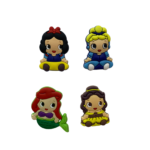 Pack Figuras silicona 2D Princesas
