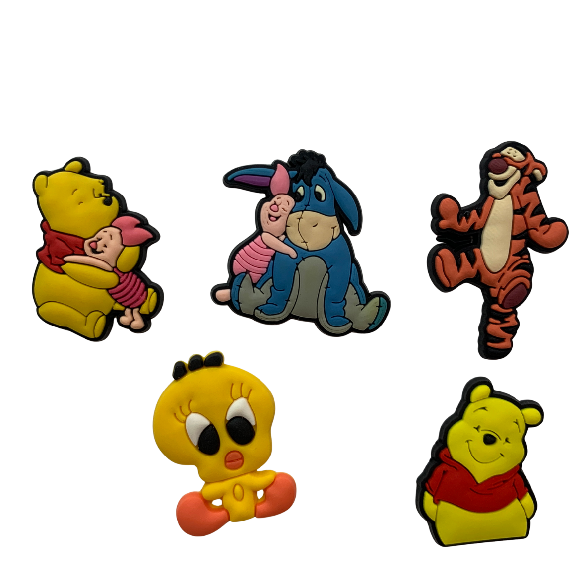 Pack Figuras silicona 2D Oso y Pollito