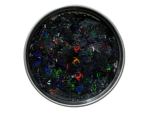 Lentejuela Tornasolada Logo CC Negro