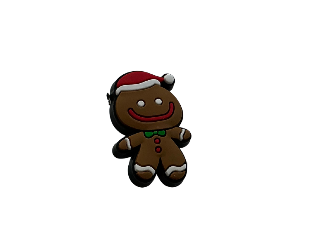 Tapón para Pajitas Jengibre Navidad