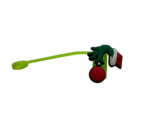 Tapón para Pajitas Mano Navidad Malo