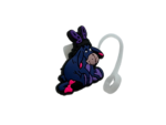 Tapón para Pajitas Burro Morado Amigo Oso