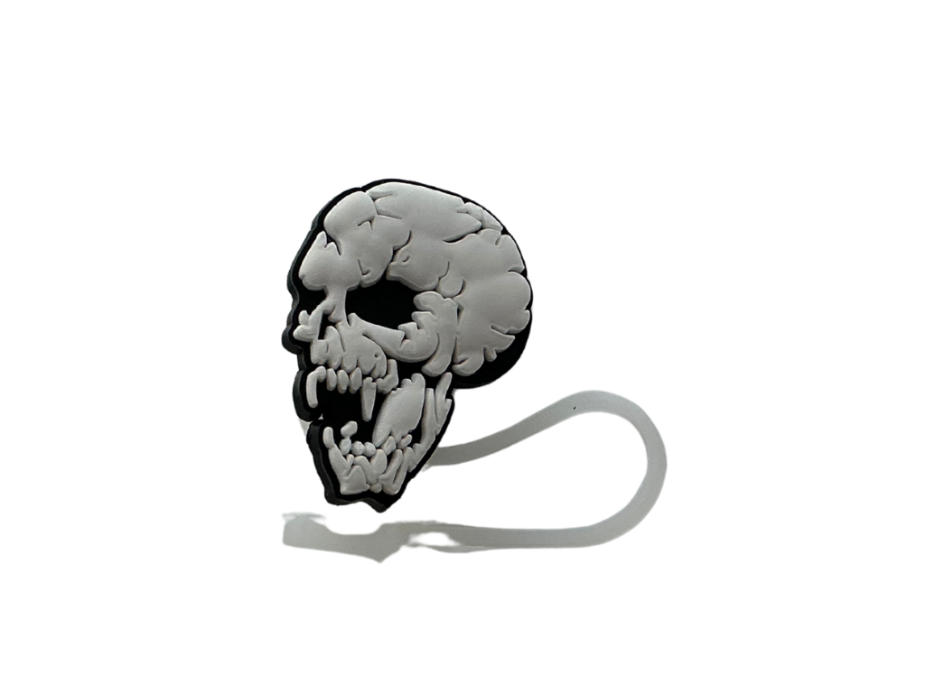 Tapón para Pajitas Calavera Vampiro