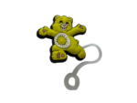 Tapón para Pajitas Oso Amarillo