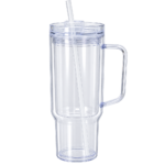 Vaso Vacío Snowglobe 40 oz con Asa | Doble Pared Para Personalizar